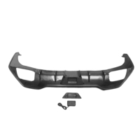 Diffuseur arrière en fibre de carbone style AC G14 G15 G16 avec éclairage pour BMW Série 8 2018-2022