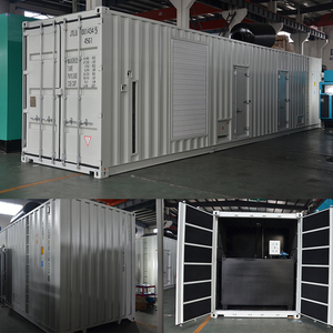 Mở khung im lặng loại 1800kw Mitsubishi Máy phát điện 50Hz container loại 1800kw Mitsubishi Máy phát điện đặt - Product Image 2