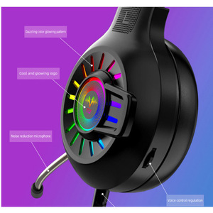 Casque de jeu H300 RGB, circum-auriculaire, avec transducteur dynamique, filaire, pour jeux sur PC - Product Image 2