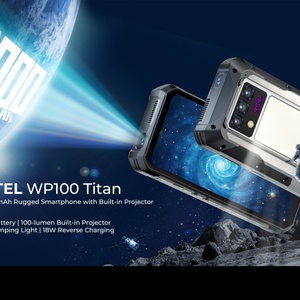 สมาร์ทโฟน 5G รุ่นทนทาน 66W Android 14 พร้อมโปรเจคเตอร์ ไฟแคมป์ปิ้ง 12+512GB 33000mAh 200MP NFC ปลดล็อคทั่วโลก Oukitel WP100 Titan - Product Image 3