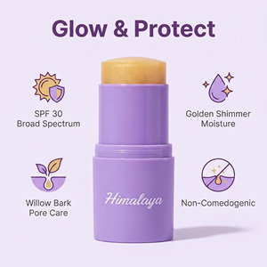 <span class=keywords><strong>Stick</strong></span> solaire hydratant SPF 30 à marque privée, baume solaire nacré éclatant, protection solaire à large spectre, <span class=keywords><strong>stick</strong></span> solaire hydratant - Product Image 2