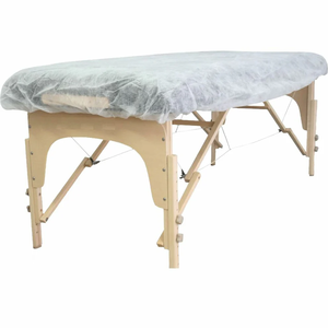 Drap-housse <span class=keywords><strong>jetable</strong></span> élastique imperméable non tissé pour salon, spa, hôpital, clinique - Product Image 5