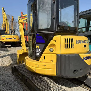 รถขุดตีนตะขาบ Komatsu 55MR 5.5 ตัน มือสอง ราคาถูก ปี 2022 ชั่วโมงการทำงานต่ำ เครื่องยนต์ทรงพลัง เกียร์ ปั๊ม ได้มาตรฐาน CE/EPA พร้อมขาย - Product Image 2