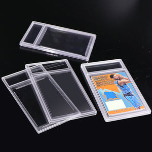 Dalle de sport en plastique à fermeture automatique Salb pas besoin de machine à ultrasons pour sceller la dalle de cartes de baseball de football pour <span class=keywords><strong>PSA</strong></span> - Product Image 5