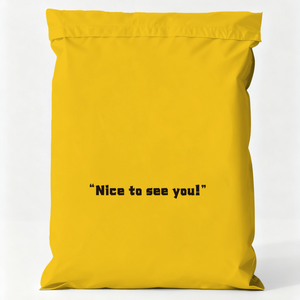 Minfly Tùy chỉnh màu đen màu hồng màu be thể hiện bao bì túi tự dính 45x60 gửi thư OPP Túi kích thước lớn vớ Giải pháp lưu trữ - Product Image 4