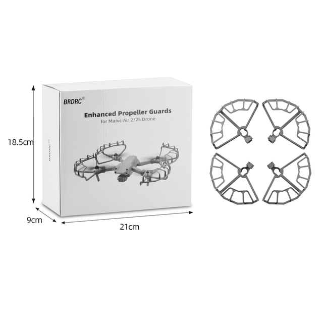 UAV Propeller Guard for DJI Mavic AIR 2/AIR 2S Drone Quick Release Propeller Protective Ring Protector Cage Drone Accessory