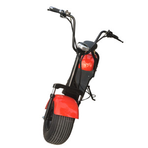 Nuevo Modelo 2026, Scooter Eléctrico Citycoco de 2 Ruedas con Canasta Trasera de Hierro y Caja de Almacenamiento Opcional - Product Image 1
