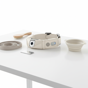 Collier de suivi GPS intelligent pour animaux de compagnie avec caméra 4K, rechargeable, anti-perte et dresseur pour chiens - Product Image 6