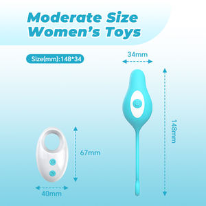 Vibrateur portable à télécommande pour couples, jouets sexuels pour adultes, longue <span class=keywords><strong>distance</strong></span> avec stimulateur de lapin pour le point G - Product Image 3