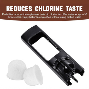 Filtres à café compatibles, lot de 6, couleur blanche unie, remplacement pour machine à café Wolf Gourmet - Product Image 5