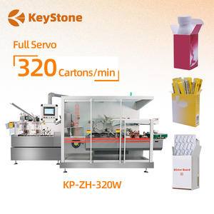 Máquina Cartonadora de Blísteres de Alta Velocidad KP-ZH-320W con Servomotor, Máquina Horizontal para Empacar Blísteres en Cajas - Product Image 1