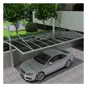 Venta directa de fábrica, parasol de cobertizo de coche de aleación de aluminio personalizable y toldo de protección contra la lluvia para garajes y cocheras - Product Image 1