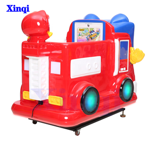 Vente en gros usine Nouveau design Équipement de parc d'attractions Manège interactif Bus scolaire pour enfants pour centre commercial - Product Image 4