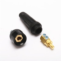 Rouge et Noir Chinois de Câble De Soudage De Type Adaptateur DKJ-70