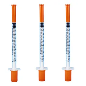 インシュリンシリンジ0.5ml滅菌使い捨て1 ml医療用