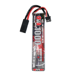 GNB GAONENG 1000MAH 2S 7.4V 30C 60C RC LiPo แบตเตอรี่ AirSoft Mini Tamiya Connector - Product Image 1