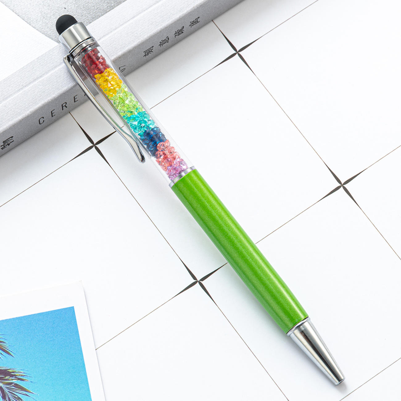 สีเขียว