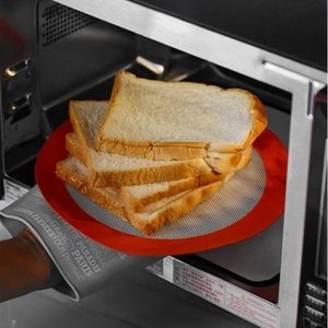 Nouveaux produits 2025 - Tapis de cuisson en silicone rond de 9 pouces, qualité alimentaire, pour four, pizza, outils de cuisson, plaque de cuisson en silicone de haute qualité - Product Image 6