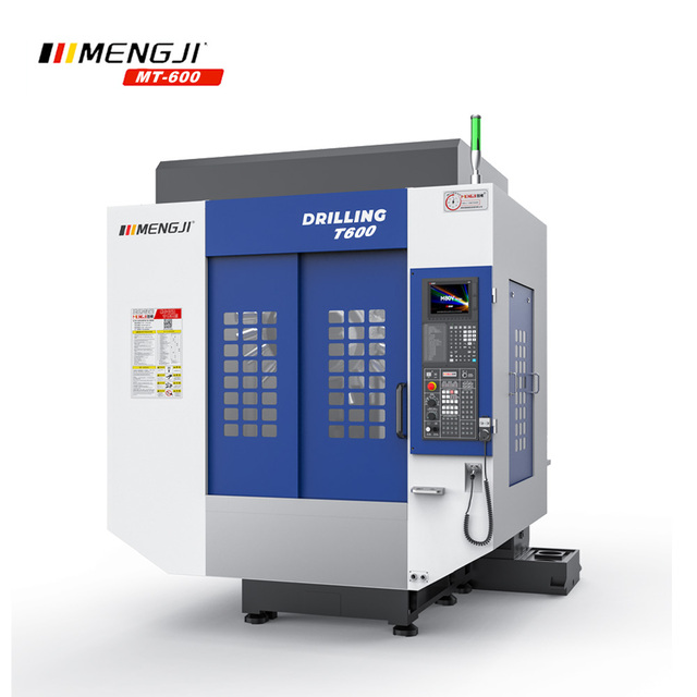 3 Axis Vertical CNC Drilling Tapping Milling Machine BT40 Mitsubishi Control MT-600 High Productivity