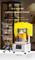 Imprimante 3D industrielle USB à résine haute résolution 8K pour figurines personnalisées, statues de collection, prototypes, modèles, impression LCD technique