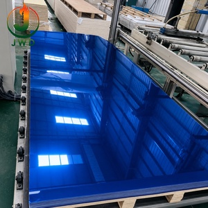 Papan Arang Bambu Cermin Logam PET Tekstur Logam Tahan Air Panel Solid Papan Dinding Latar Belakang - Product Image 3