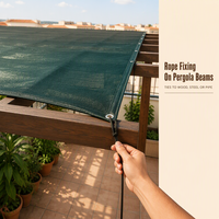 Voile d'ombrage agricole OEM ODMSunshade en HDPE, pare-vent, couleur et taille personnalisées, filet stabilisé aux UV, vente en gros directe usine