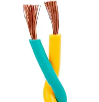 Cable Eléctrico de Cobre Puro con Aislamiento de PVC Flexible de 1.5mm 2*0.5 para Construcción