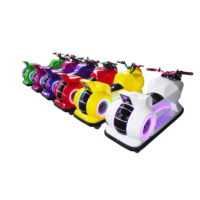 Voiture électrique pour enfants de style moto avec moteur sans balais 350W, batterie 20Ah*2 et carrosserie en fibre de verre pour parcs d'attractions