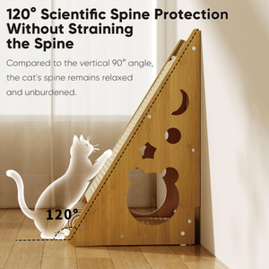 Wear Resistant No Shedding Anti Scratching <b>Cat</b> Scratching Post Durable Interactive Toy for <b>Cats</b> Indoor Outdoor Use - Product Image 6
