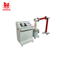 Probador dieléctrico de alto voltaje de frecuencia de potencia 80kV 100KV CC CA, transformador de prueba tipo gas, probador de resistencia a CC CA