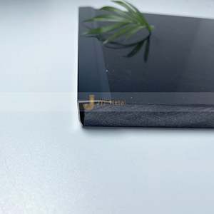 EX488 Custom 304 L Metal Decorative Strip Anti Fingerprint Stainless Steel L Trim for Interior Wall <b>Corner</b> - Product Image 2