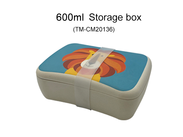 Scatola di immagazzinaggio da 600ml