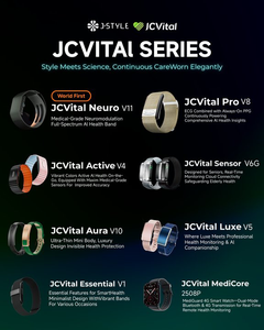 Pulseras Inteligentes JCVital V5 OEM ODM para Mujer y Hombre, Banda Inteligente con SDK, Sedex, Monitorización del Sueño, Historial de Temperatura y Datos - Product Image 6