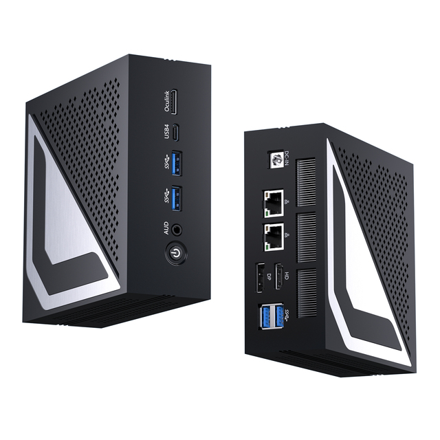 OEM Mini PC AMD Ryzen AI 9 HX 370 12-Core Windows 11 Dual 2.5G LAN Wi-Fi 7 BT5.4 NVMe M.2 SSD DDR5 64GB VESA Mount New 3-Year
