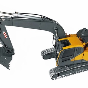 SJY-E010-003 1:14 Excavatrice RC hydraulique radiocommandée, camion tracteur Caterpillar, moteur brushless, véhicule d'ingénierie jouet - Product Image 5