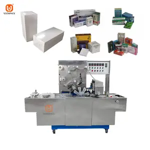 Automatic cellophane wrapping machine cigarette cellophane plastic perfume box gift wrapping machine