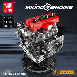 Khuôn Vua 10235 <span class=keywords><strong>MMC</strong></span> L4 mô hình động cơ đồ chơi sáng tạo giáo dục lắp ráp Kit moc gạch Bộ khối xây dựng trẻ em món quà giáng sinh - Product Image 2