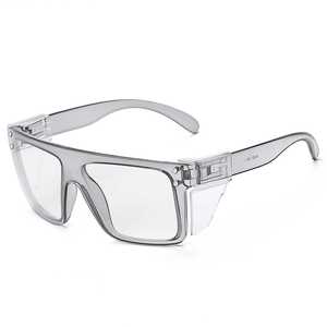 LBASHADES 3616 Lunettes de soleil photochromiques carrées certifiées Z87.1 Protection des yeux 1337.1 Lunettes de soleil avec protection latérale - Product Image 3