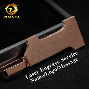 Pingentes Número Chosen One VVS <span class=keywords><strong>Moissanite</strong></span> com Diamantes Completos, Joia de Colar com Inicial do Nome - Product Image 3