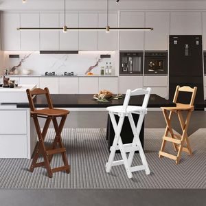 Taburete <span class=keywords><strong>de</strong></span> Bar Plegable Portátil al por Mayor, Silla <span class=keywords><strong>de</strong></span> Barra <span class=keywords><strong>de</strong></span> <span class=keywords><strong>Cocina</strong></span> <span class=keywords><strong>de</strong></span> 24 Pulgadas, Taburete Alto <span class=keywords><strong>de</strong></span> Madera <span class=keywords><strong>de</strong></span> Bambú para Restaurantes y Cafeterías - Product Image 2