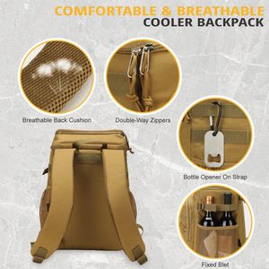 High Quality Food Delivery <b>Backpack</b> Insulated Food Delivery <b>Bag</b> <b>Cooler</b> <b>Bag</b> <b>Cooler</b> Laptop <b>Backpack</b> with 24L Lunch <b>Bag</b> - Product Image 6