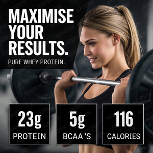 OEM低MOQピュアホエイプロテインパウダー、バニラ、1スプーンあたり23gのタンパク質と5gのBCAA、英国で人気のホエイコンセントレートシェイク - Product Image 6