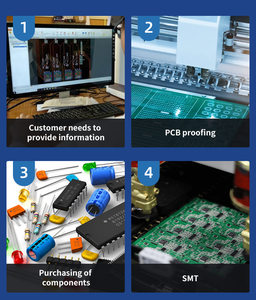 12V Dc 220V <span class=keywords><strong>Ac</strong></span> 600W 태양열 하이브리드 전원 인버터 PCB 회로 제어 보드 제조 업체 PCB 마더 보드 어셈블리를위한 Hasl Pcba - Product Image 2