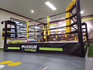 Anneau de boxe professionnel à <span class=keywords><strong>prix</strong></span> bas, logo personnalisé, kickboxing, combat de boxe, professionnel, <span class=keywords><strong>3</strong></span>*<span class=keywords><strong>3</strong></span>, 4*4, 7*7, à vendre - Product Image 4