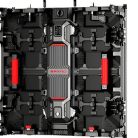 Écran LED d'extérieur P2.6 P2.97 P3.91 pour location, mur vidéo de scène, maintenance frontale, liaison rigide, taux de rafraîchissement élevé pour événements