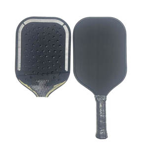 Raquettes de pickleball pour adultes en fibre de carbone de 16 mm d'épaisseur, sans bordure, personnalisées, approuvées PBCoR 4.3, avec bordure thermoformée, norme USAPA - Product Image 5