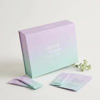 Boîte d'emballage de luxe sur mesure pour peptides de collagène, finition mate dégradée, fermeture magnétique, boîte cadeau rigide avec insert