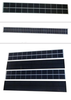 Panel surya Mono kecil bentuk kustom 3W 5W 6W 10W 20W Panel surya Mini 6V 9V 12V untuk lampu surya tirai surya
