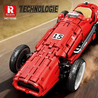 Reobrix 11038 2025 Nuevo Coche de Carreras 500, Juguete de Rompecabezas, Modelo Educativo de Ensamblaje DIY para Niños, Regalo, 1809 Piezas, Juego de Bloques de Construcción