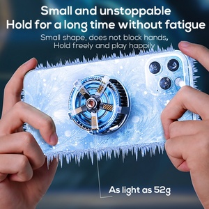 MEMO CXA3 Live Boarding New Design Magnetic Cooling Fan for <b>Mobile</b> <b>Phone</b> with Blue Light for Fast Cooling - Product Image 4